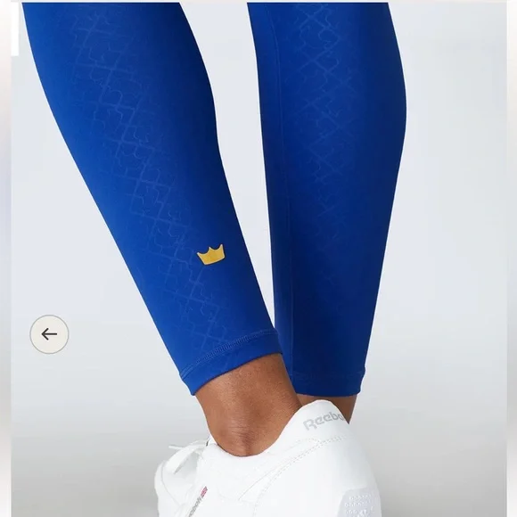 She Fit Boss Leggings 2 Luxe (XXL) High Rise Compression Fit 7/8 Length Sodalite - Picture 2 of 11